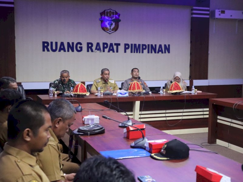 Rapat koordinasi pelaksanaan Pilkades serentak tahun 2023.