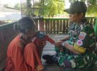 Satgas TMMD Gelar Layanan Kesehatan Door to Door di Tanah Lemo Bulukumba