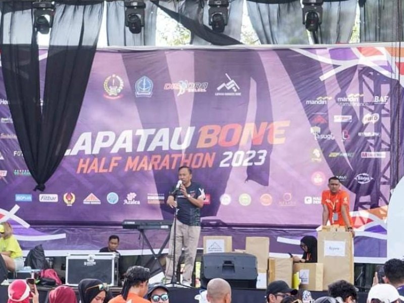 LBHM 2023 yang diselenggarakan oleh Lapatau Runners di Lapangan Merdeka, Ahad (6/8/2023).
