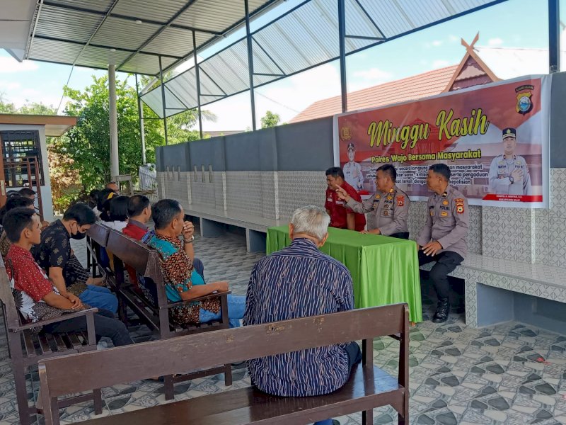Patroli Blue Light di wilayah hukum Polsek Tempe. 
