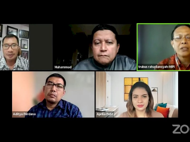 Webinar mingguan MIPI, Sabtu (26/8/2023).