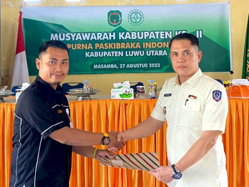 Vicky Sugiarto kembali terpilih sebagai Ketua Purna Paskibraka Indonesia (PPI) Kabupaten Luwu