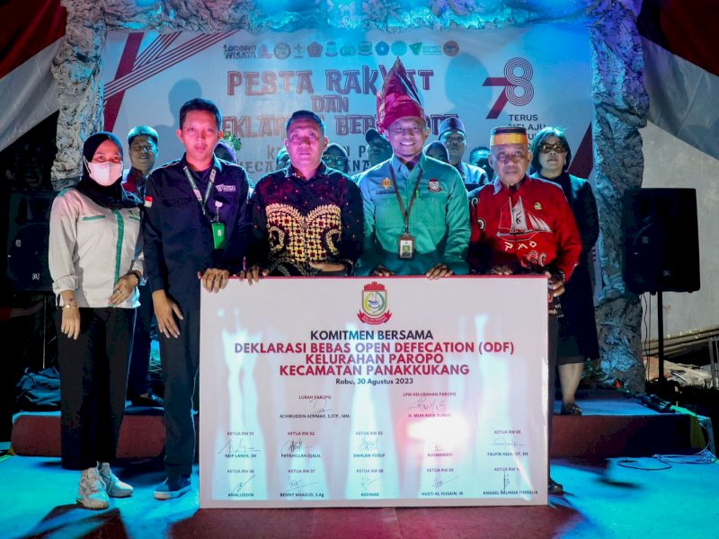 Hari Ulang Tahun Republik Indonesia (HUT RI) yang ke-78 di tingkat Kelurahan Paropo. 