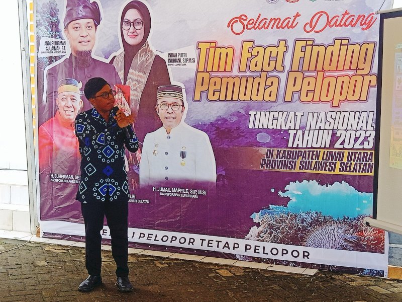 Ryan Adam memukau Tim Fact Finding Pemuda Pelopor Kementerian Pemuda dan Olahraga (Kemenpora). 