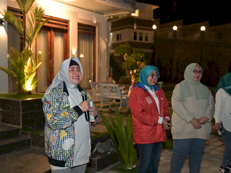 TP PKK Makassar menggelar Family Gathering guna memperkuat rasa kekeluargaan dan kekompakan di Malino