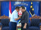 Bertemu Pangkoopsud, Bahtiar Ungkap Angka Kemiskinan Sulsel Masih Tinggi