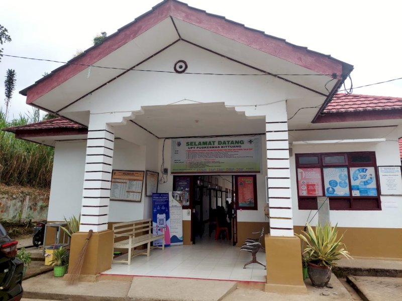 Kantor Puskesmas Bittuang Tana Toraja. 