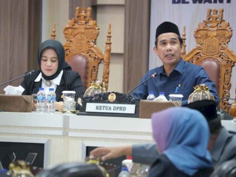 Rapat Sidang Paripurna DPRD Makassar, Bahas Perubahan APBD 2023