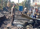 Dipicu Korslet Arus Pendek, 2 Rumah Warga di Bola Wajo Hangus Terbakar