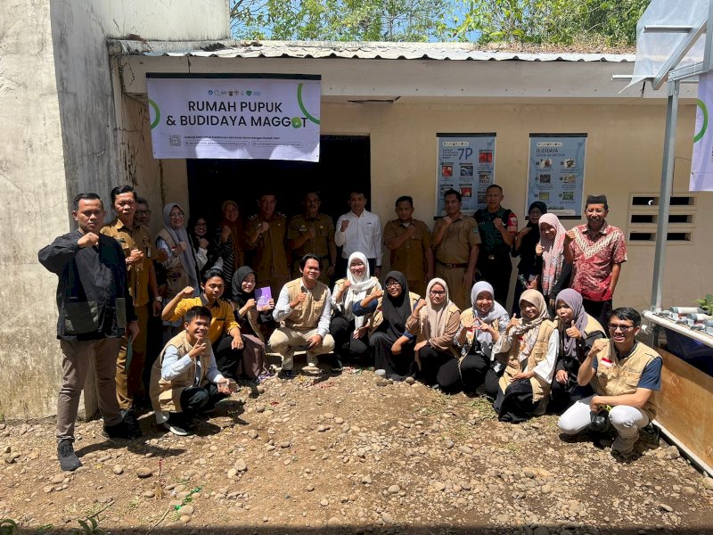 UKM Start-Up Universitas Hasanuddin launching rumah olah di Maros. 
