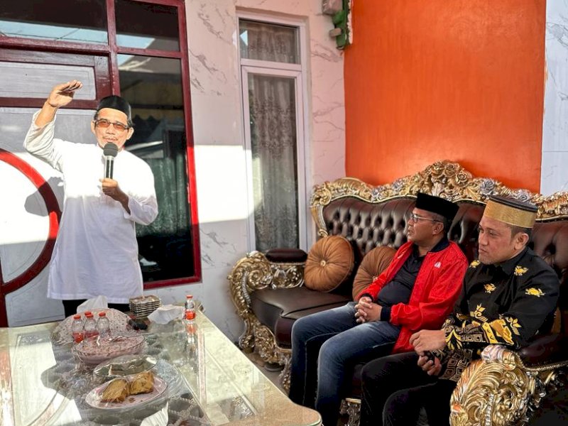 Maulid Nabi Muhammad SAW di rumah aspirasi Anak Rakyat di Kampung Mannuruki, Tamalatea, Jeneponto. 