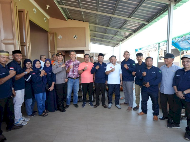 Penjabat Gubernur Sulsel Bahtiar Baharuddin bertemu Dewan Pengurus Daerah (DPD) Real Estate Indonesia (REI) Sulsel, Ahad kemarin.