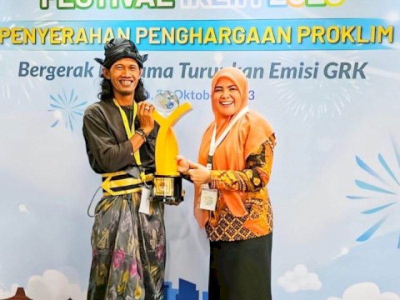 Maros Raih Penghargaan Tertinggi Proklim 2023
