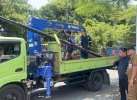 Komisi C-Dinas PU Makassar Tertibkan Tujuh Tiang Fiber Optik tak Berizin