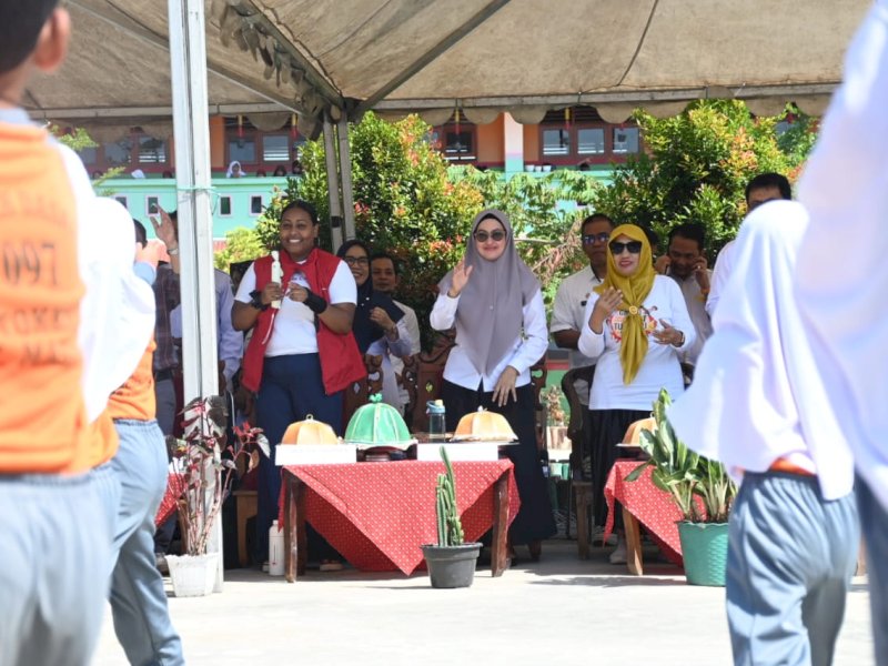 Kampanye Cuci Tangan Pakai Sabun (CTSP) 2023 resmi dimulai di Kabupaten Luwu Utara.