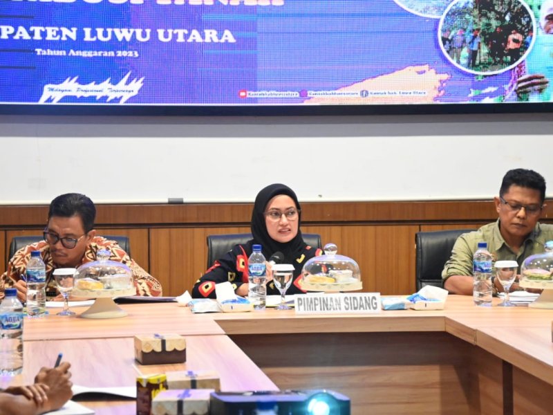 Sidang Panitia Pertimbangan Landreform (PPL) redistribusi tanah Kabupaten Luwu Utara.