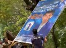Hamzah Hamid Protes  Penertiban Baliho Caleg di Makassar: Tebang Pilih!