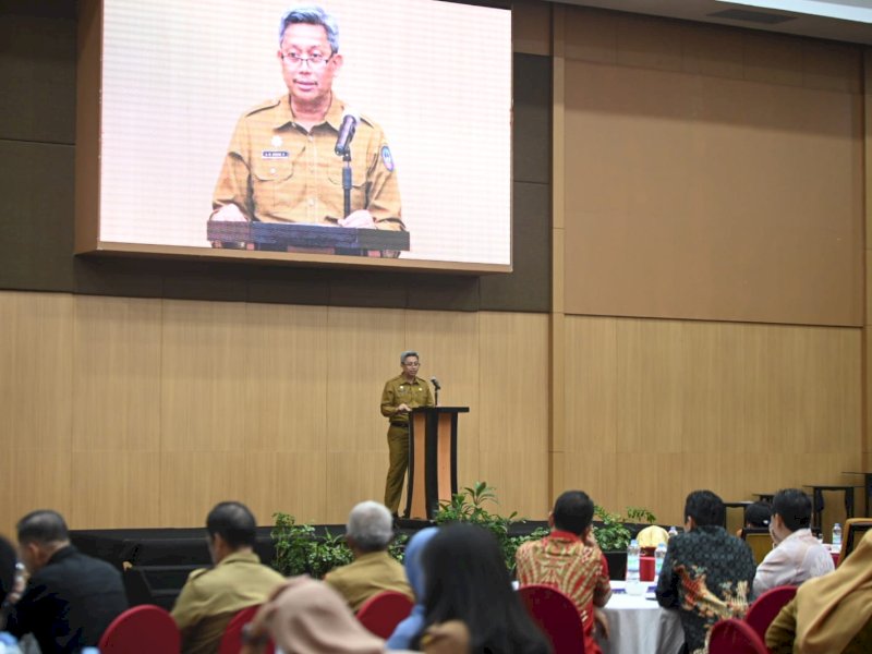 Kick Off Pengembangan Sistem DAS, Pj Sekprov Sulsel Bicara Bahaya Perubahan Iklim