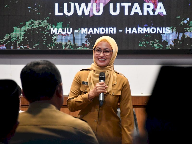 Bupati Luwu Utara Indah Putri Indriani
