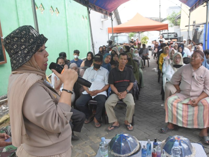 Anggota DPRD Kota Makassar, Nunung Dasniar Azis menyelesaikan rangkaian reses pertama 2023-2024.