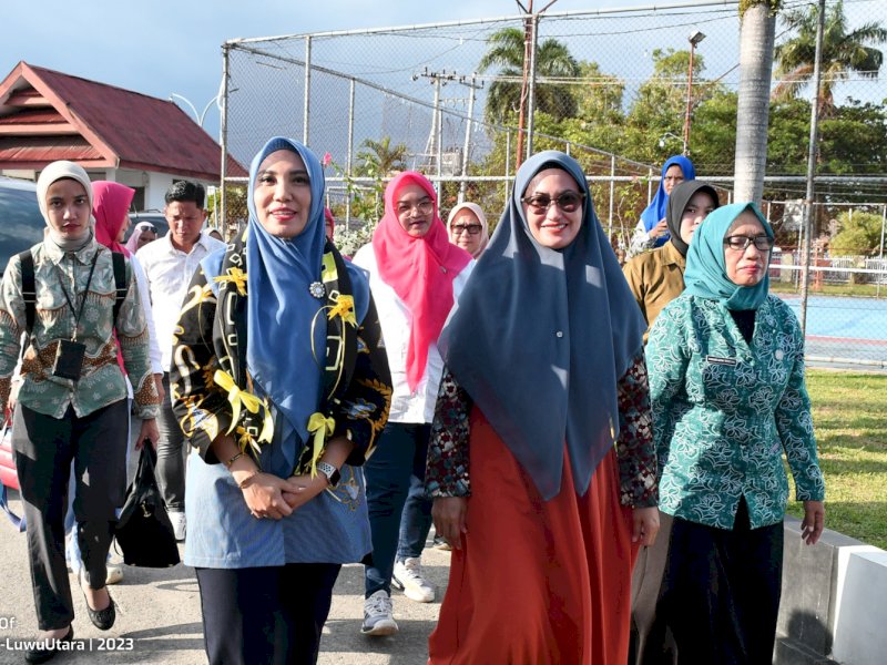 Sofha Marwah saat melakukan kunjungan kerja ke Kabupaten Luwu Utara.