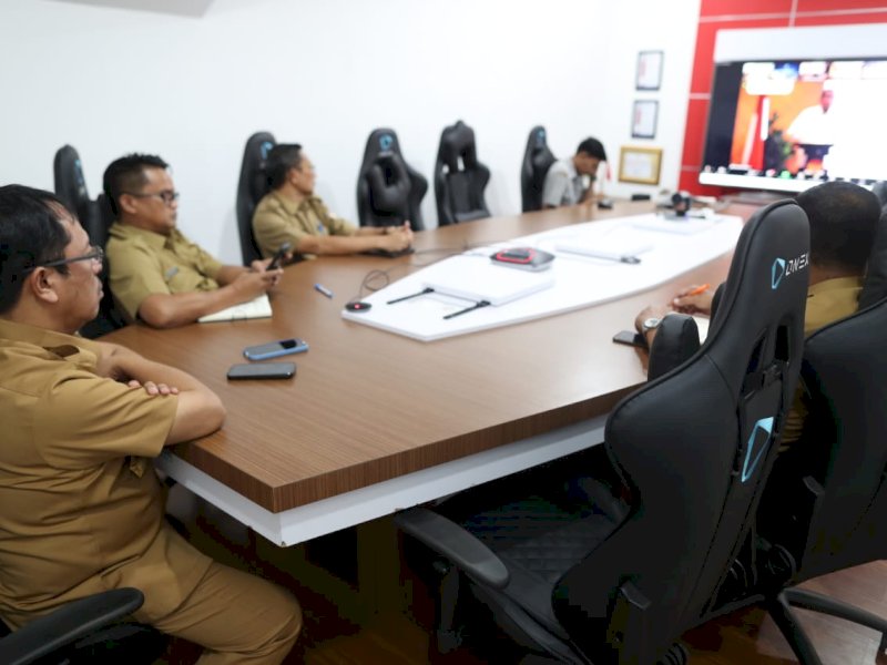 Rapat koordinasi pengelolaan sampah melalui Refuse Derived Fuel (RDF).