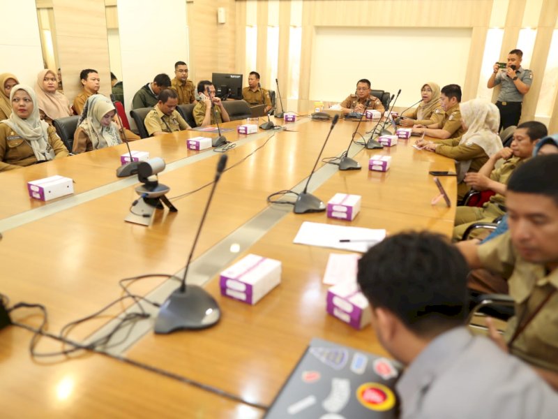 Evaluasi tahap II Program Gerakan Menuju Smart City pada Kota Makassar. 
