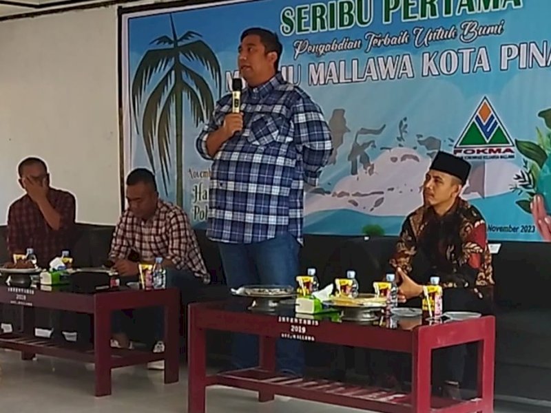 Bupati Maros dan Ketua DPRD Ikut Aksi Penanaman Pohon di Mallawa