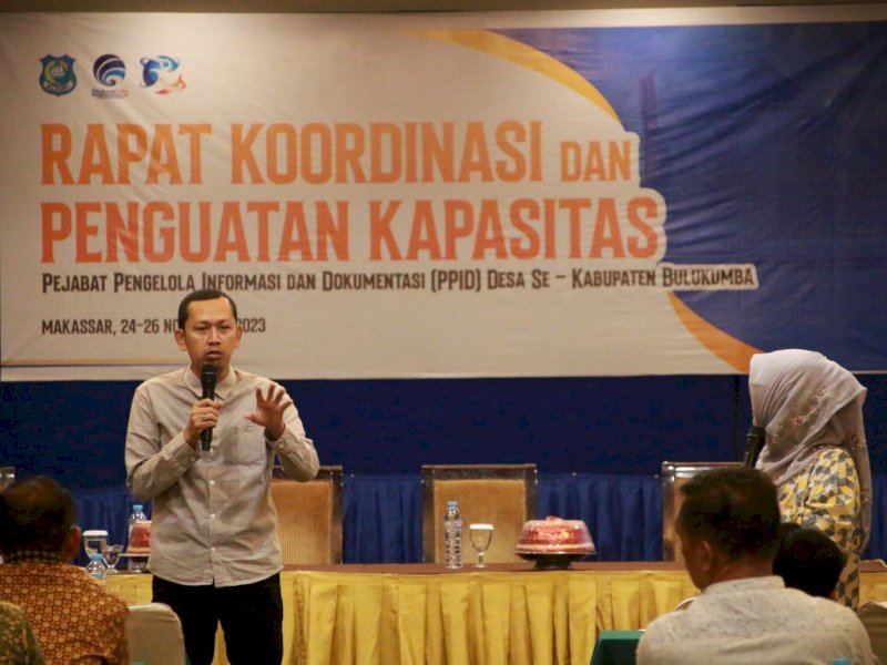 Dorong Layanan Informasi Desa, Diskominfo Bulukumba Gelar Pelatihan PPID 