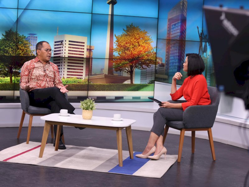 Danny Pomanto di acara Selamat Pagi Indonesia, Selasa, 28 November 2023 di Jakarta.