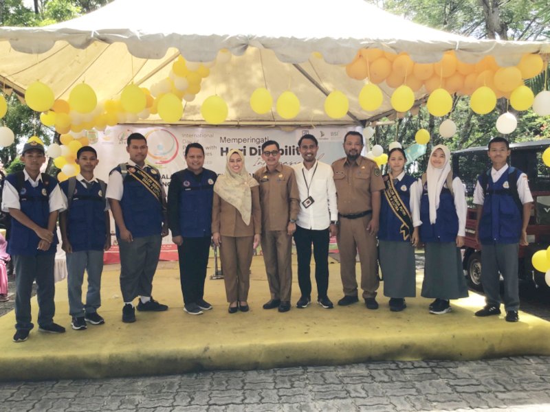 PIK-R Generik SMAN 4 Luwu Utara pada peringatan Hari Disabilitas Internasional (HDI) 2023.