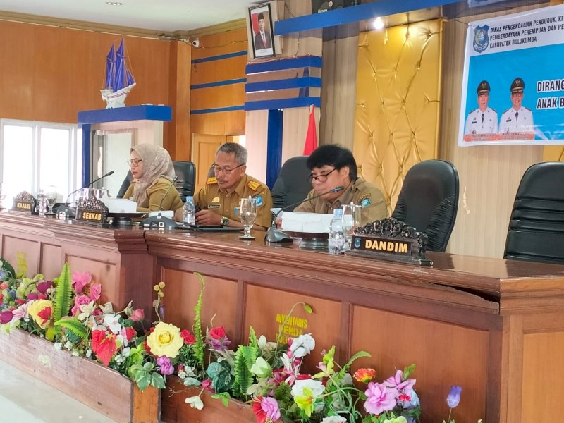 Rakor lintas sektor dirangkaikan Pelatihan Konvensi Hak Anak (KHA).