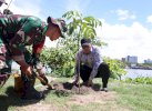 Danny Ikuti Peringatan Hari Juang TNI AD, Lakukan Penghijauan di CPI