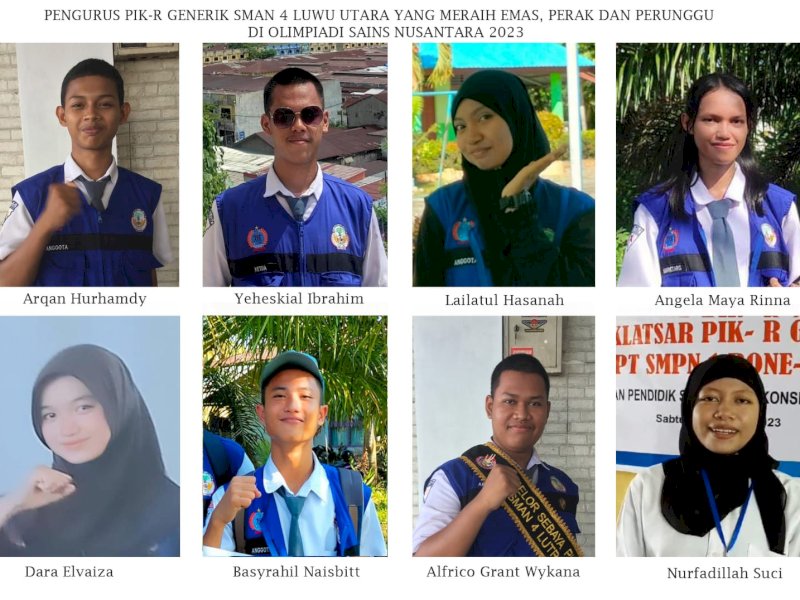 Siswa SMAN 4 Luwu Utara yang berkata di ajang Olimpiade Sains Nusantara (OSNUS) 2023.