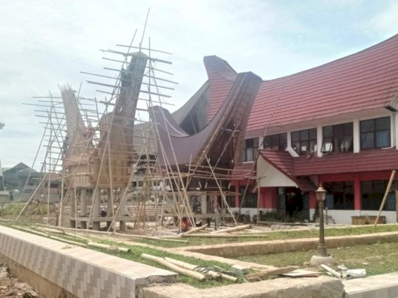 Alun-alun Kota Rantepao, Toraja Utara.