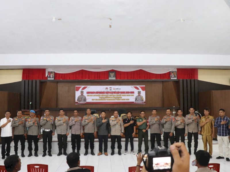 Ops Mantap Brata, Polres Bulukumba Petakan Titik Rawan 'Chaos' di Pemilu 2024