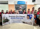 Rudianto Lallo Lepas 8 Pemenang Hadiah Umrah Jalan Sehat Anak Rakyat