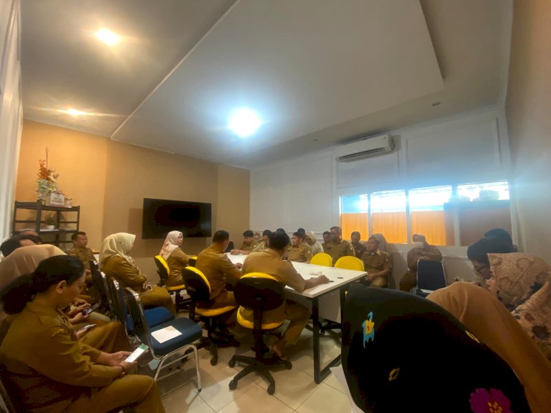 Rakor Diskominfo Makassar. 