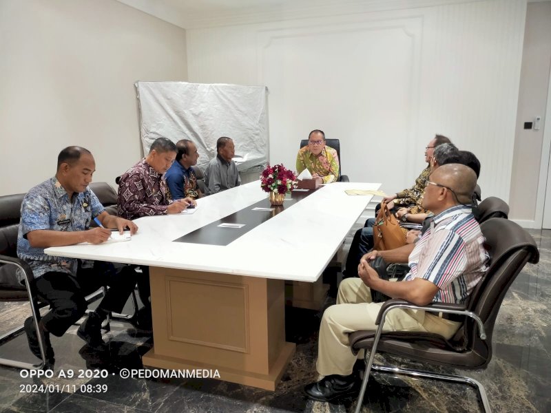 Keluarga Besar Nusa Tenggara Timur (KBNTT) saat menemui Wali Kota Makassar, Moh Ramdhan Pomanto/Ist