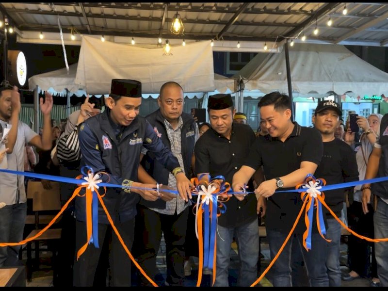 Peresmian posko pemenangan Anak Rakyat di Kecamatan Manggala/Ist