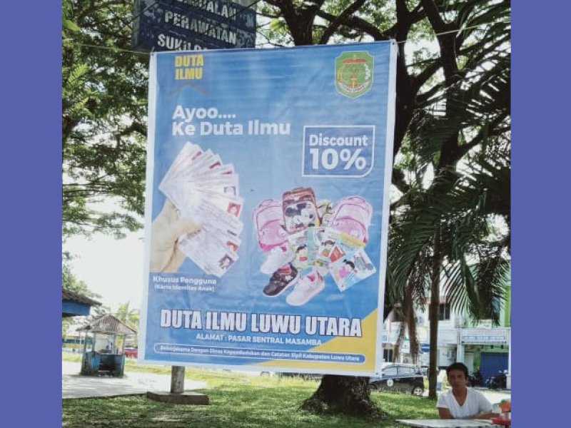Disdukcapil Lutra: Tunjukkan KIA, Dapat Diskon Belanja di Toko Duta Ilmu dan C&rsquo;bezt Masamba
