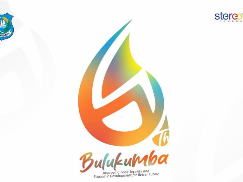 Logo HUT ke-64 Bulukumba Gunakan Simbol Air: Cerminkan Ketangguhan