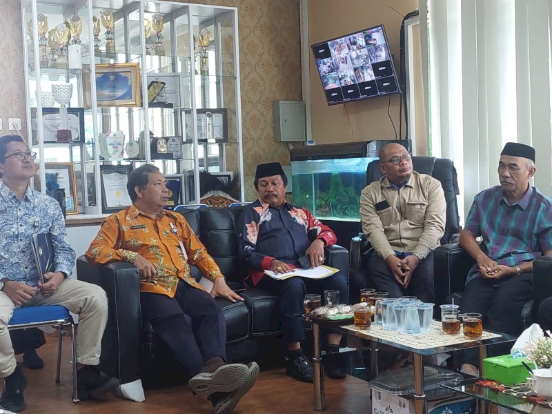 Kunjungan kerja Komisi 2 DPRD Kabupaten Wajo ke Dinas Pangan, Pertanian dan Perikanan Kota Balikpapan. 
