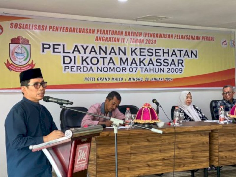Legislator Makassar Muchlis Misbah: Mau Berobat tak Punya KIS Hubungi Saya