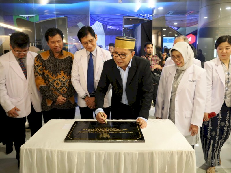Wali Kota Makassar Moh Ramdhan Pomanto menghadiri Grand Opening RS JEC Orbita Makassar/Ist
