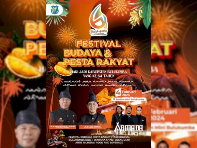 Malam ini Armada Band Tampil di Stadion Mini Bulukumba