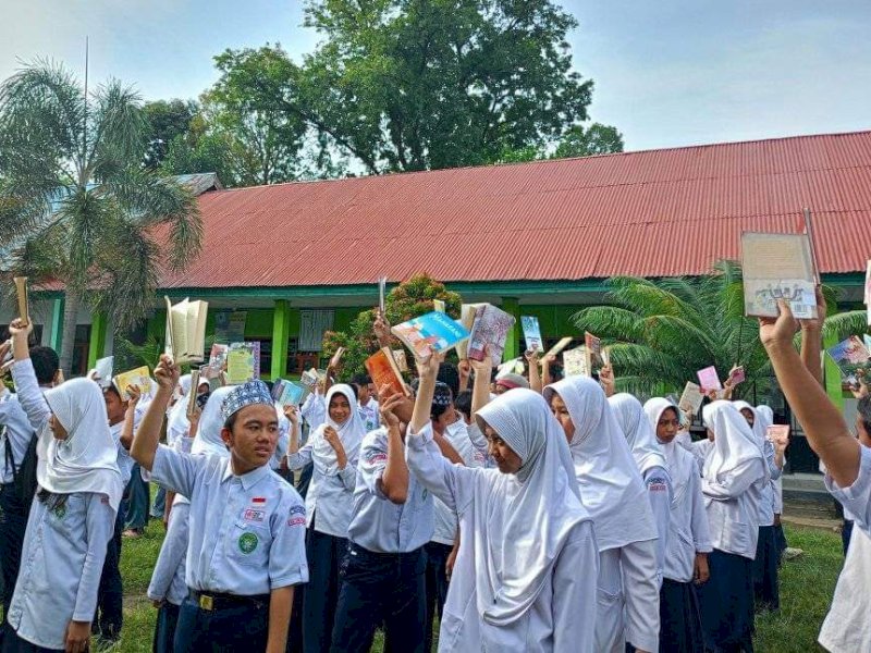 MA-DDI Masamba Luwu Utara Galakkan Gerakan Literasi Madrasah