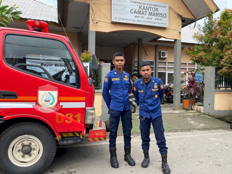 Damkar Makassar Siapkan 14 Armada Jelang Pemilu, Personel Siaga 24 Jam