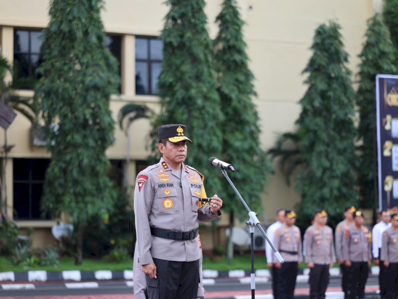 Kepala Kepolisian Daerah (Kapolda) Sulsel, Irjen Pol Andi Rian R Djajadi/Ist