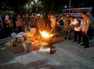 KPU Sidrap Musnahkan 8.779 Lembar Kelebihan Surat Suara  